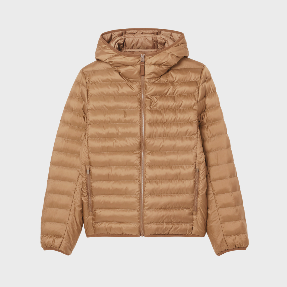 Puffer Jacket – Classic Fit, Small Quilt