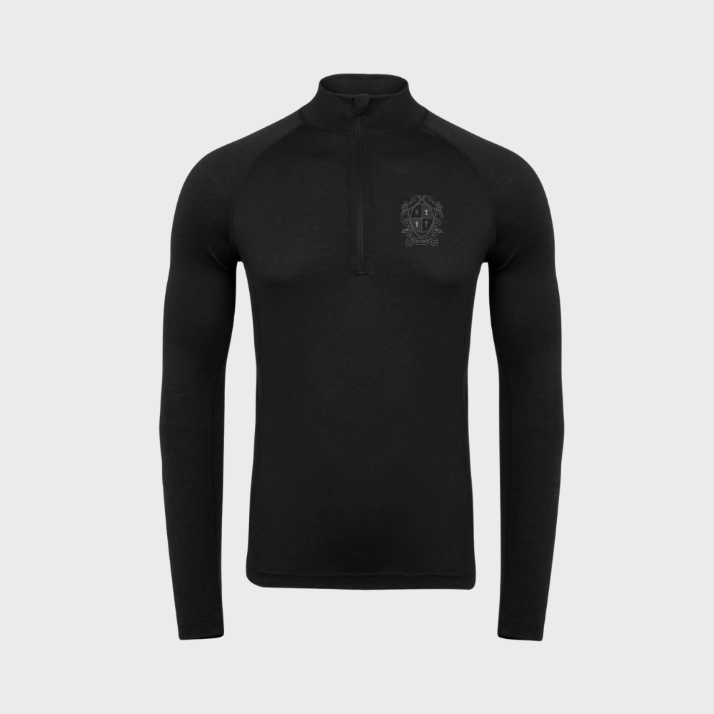 Performance Base Layer Long Neck Black