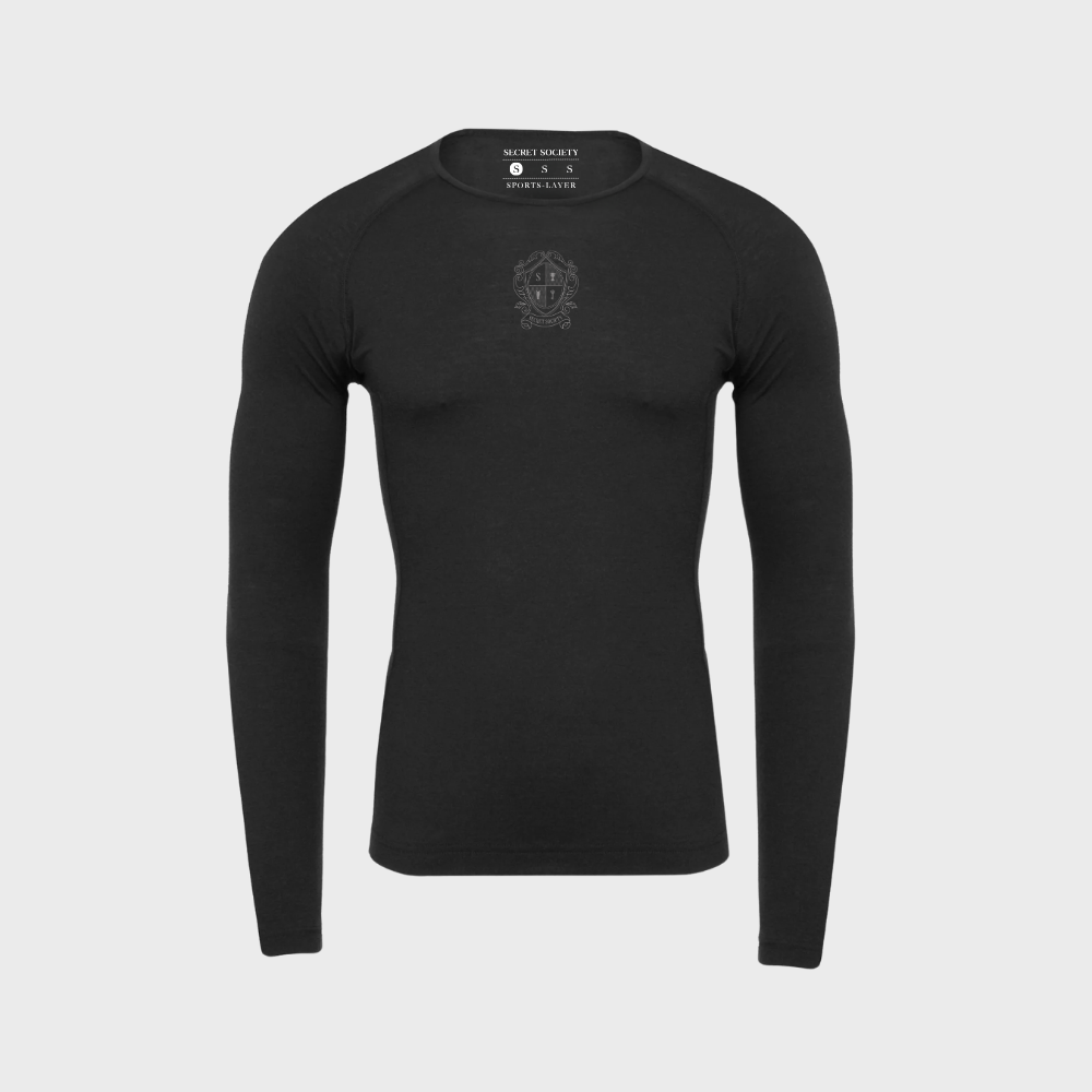 Performance Base Layer Short Neck Black