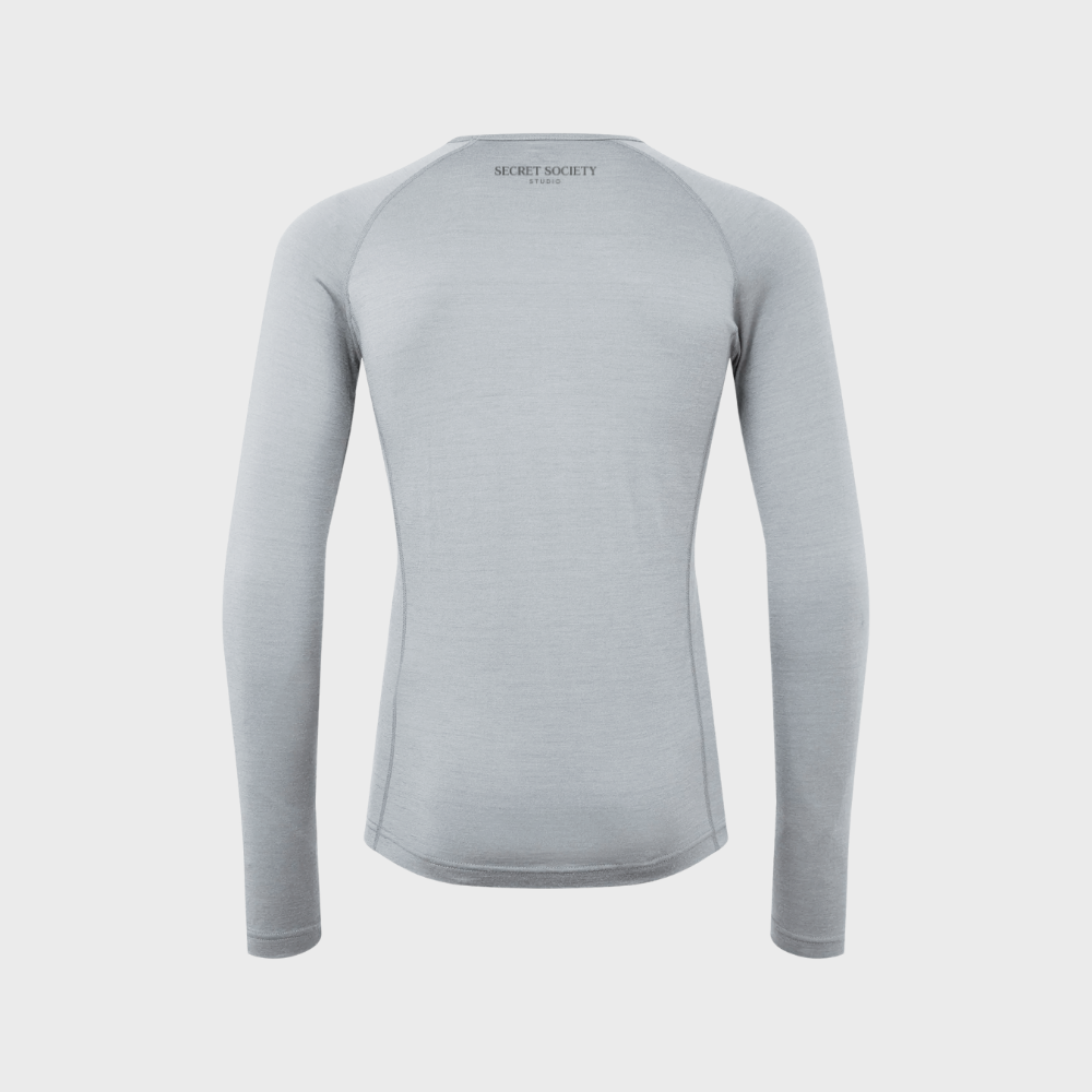 Performance Base Layer Short Neck White