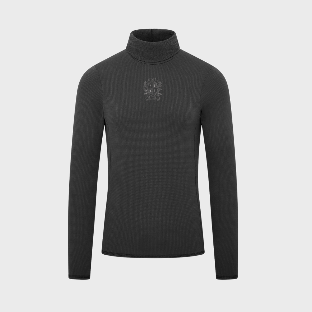 Winter Base Layer Long Neck Black