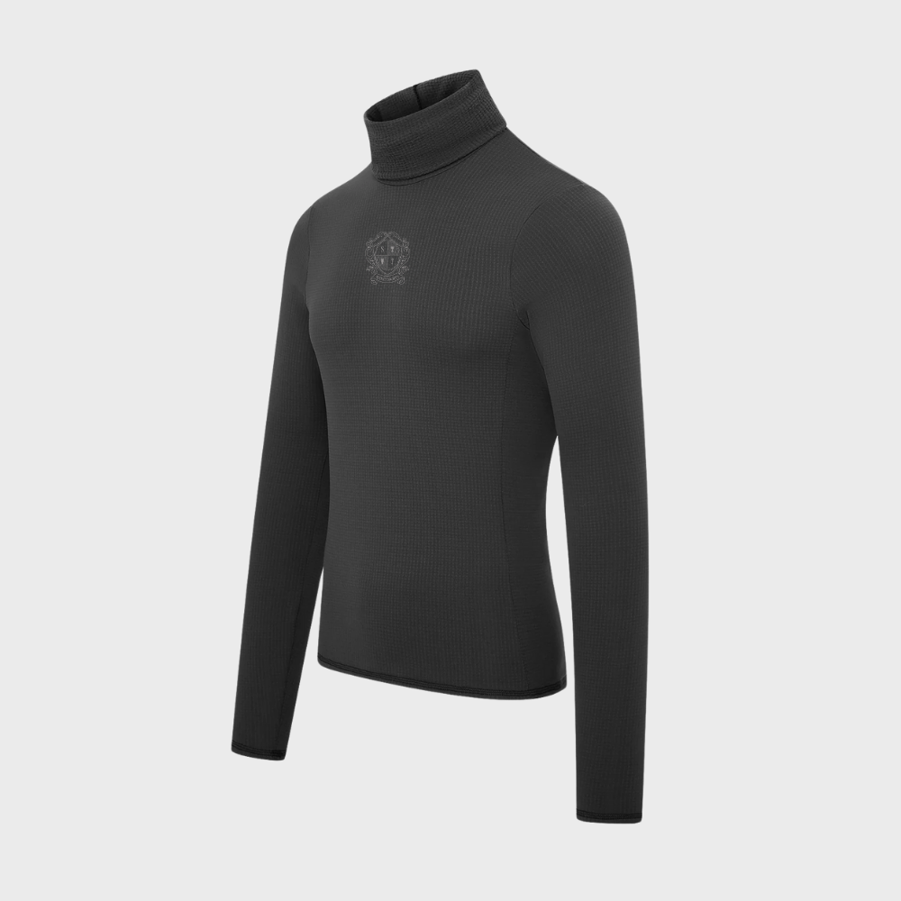 Winter Base Layer Long Neck Black