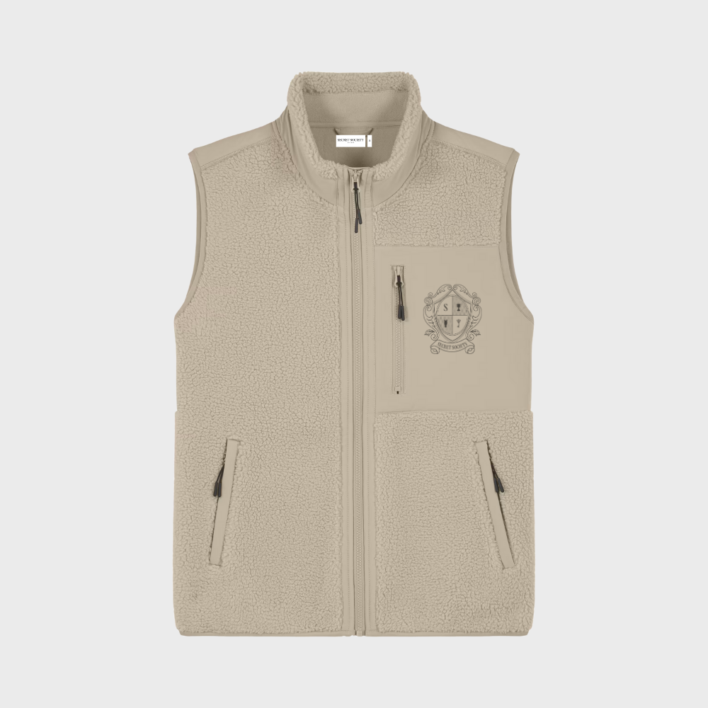 Sherpa Vest Beige