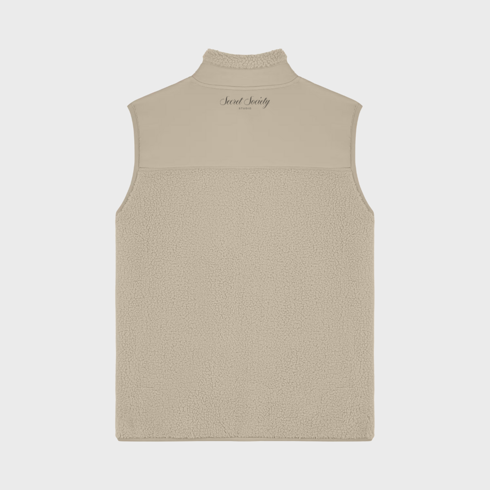 Sherpa Vest Beige