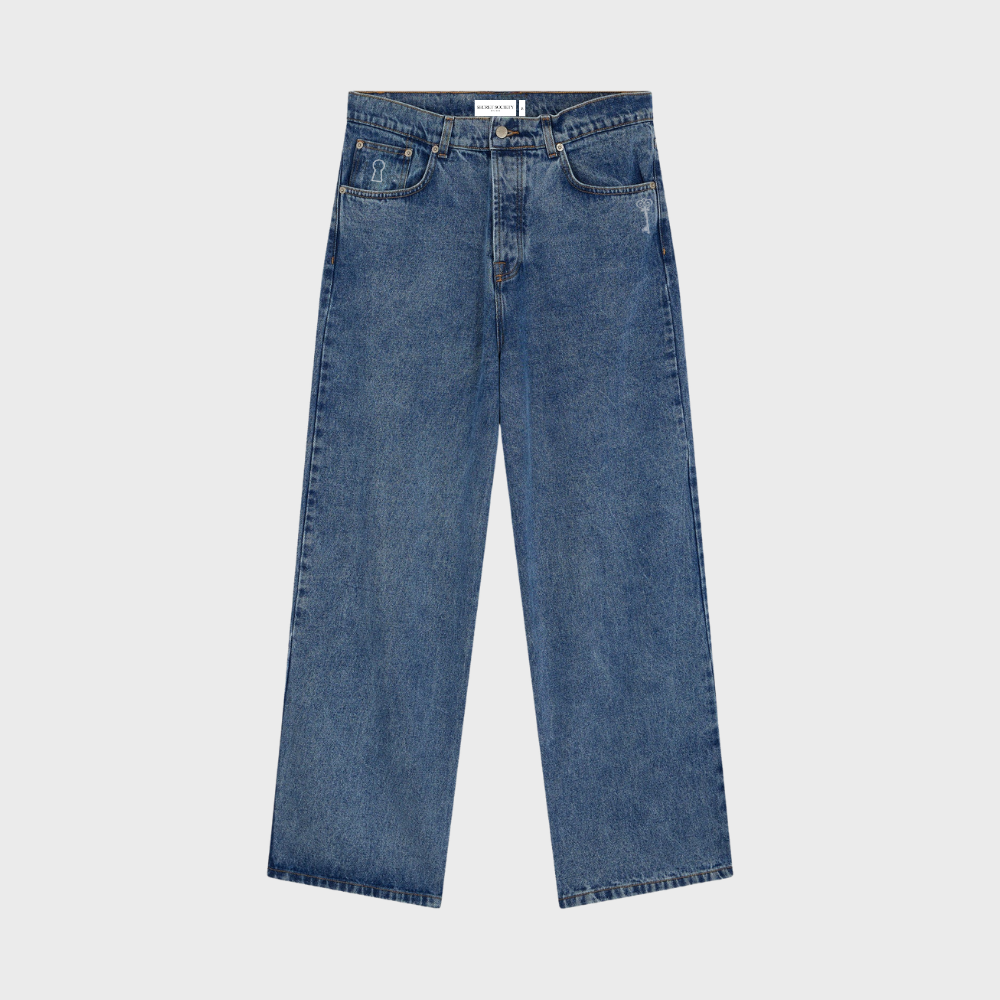 Blue Baggy Jeans