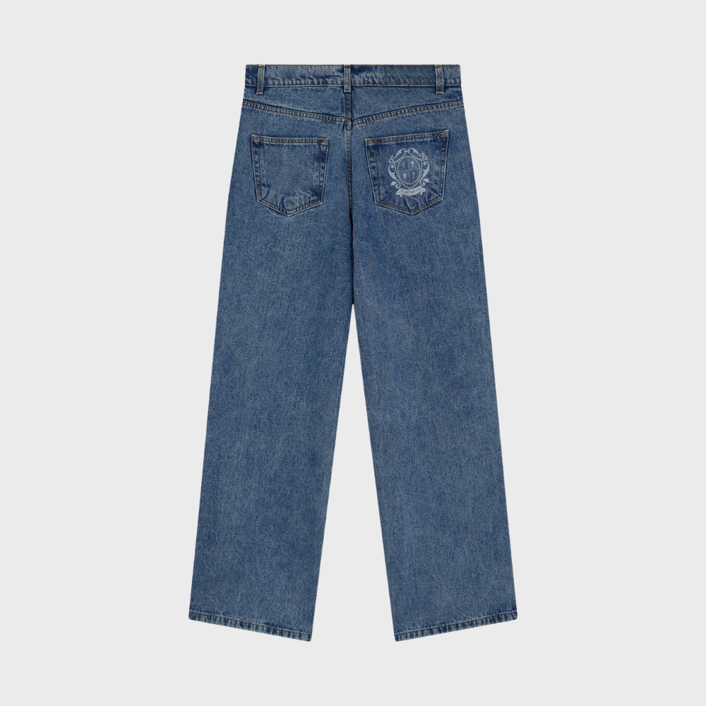 Blue Baggy Jeans