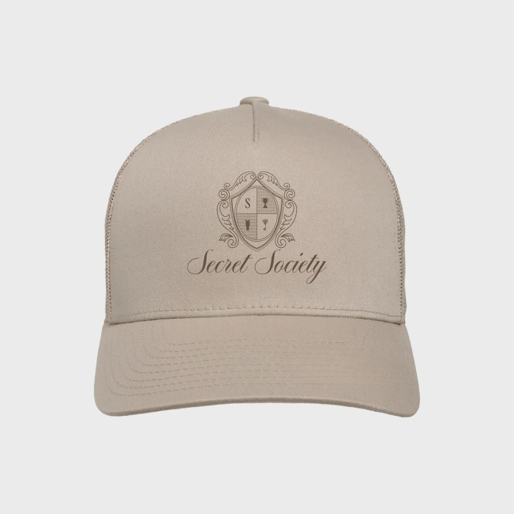Classic Cotton/Mesh Cap Beige