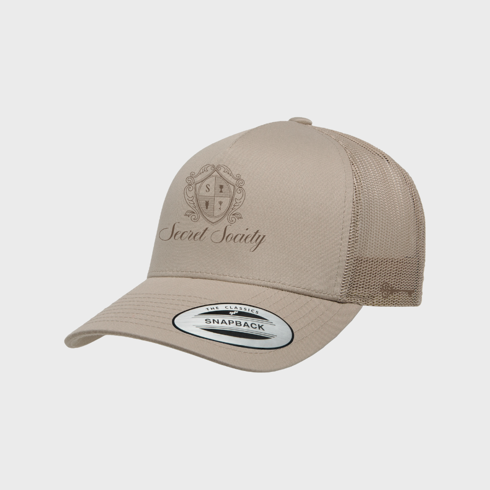 Classic Cotton/Mesh Cap Beige