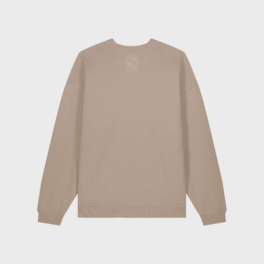 Oversized Crewneck Beige