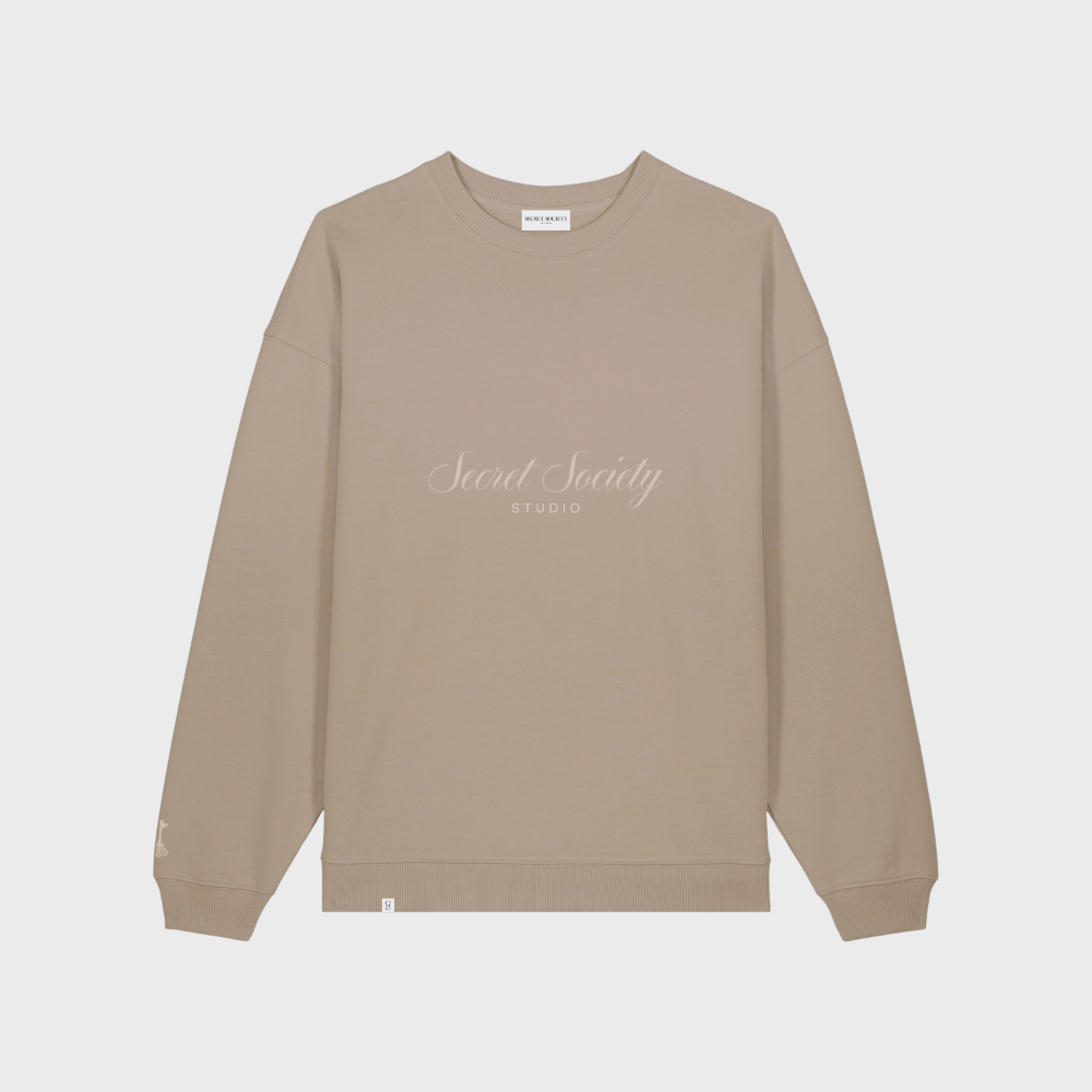 Oversized Crewneck Beige