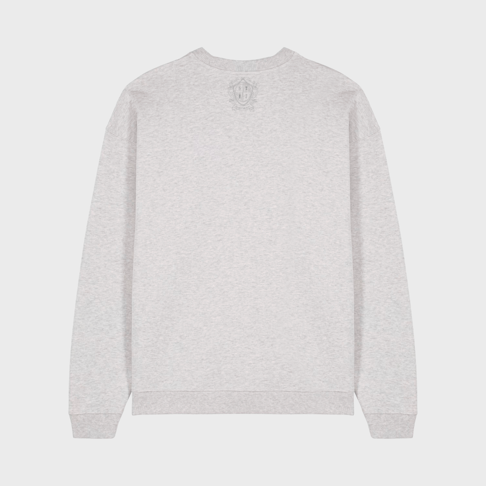 Oversized Crewneck Light Gray
