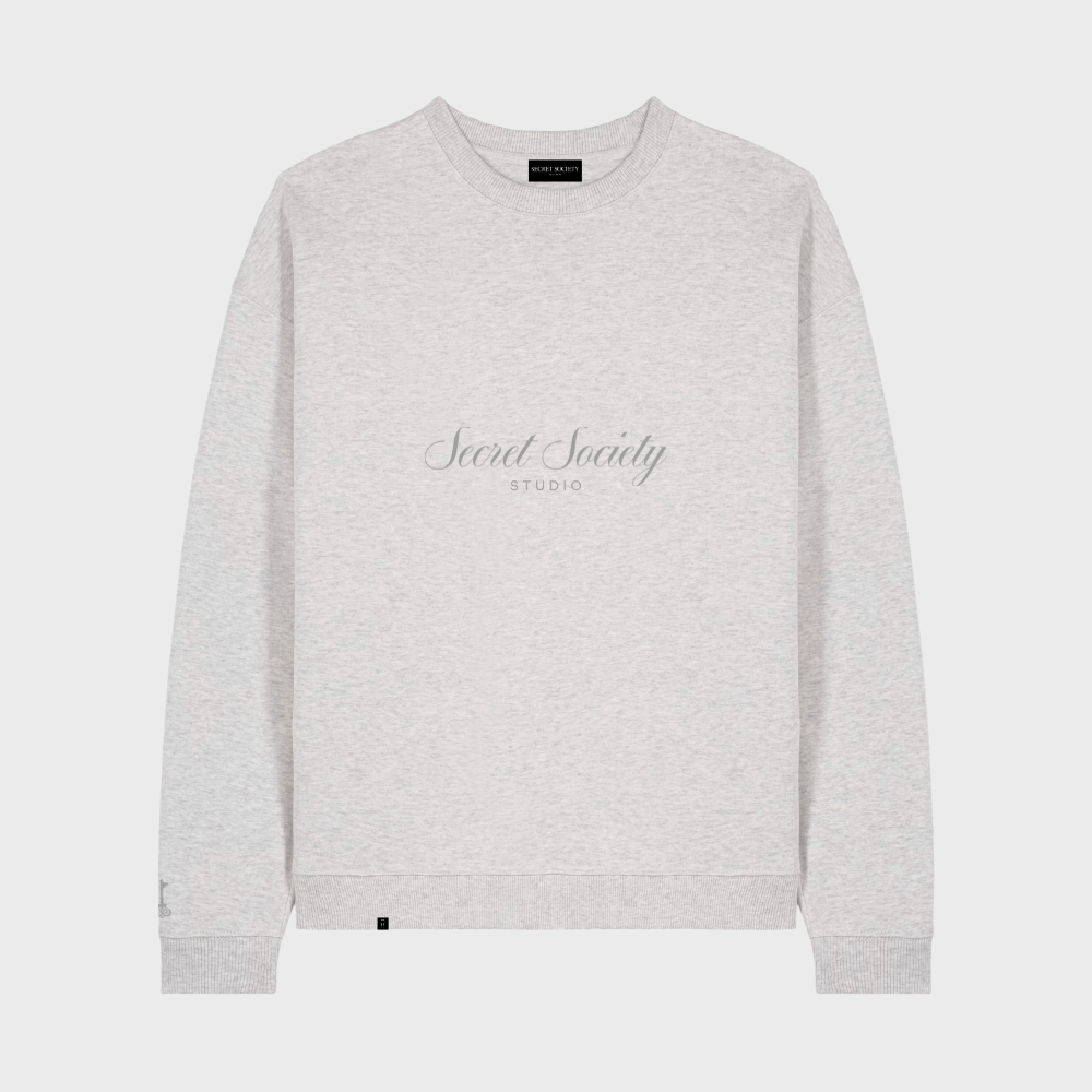 Oversized Crewneck Light Gray