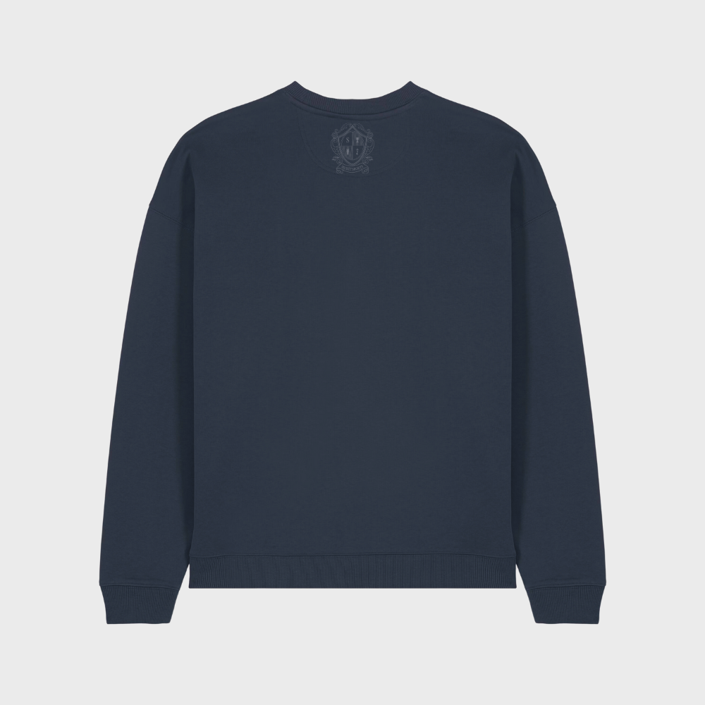 Oversized Crewneck Navy