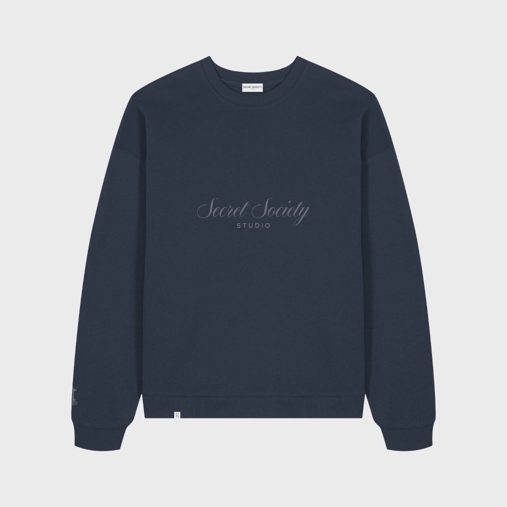 Oversized Crewneck Navy