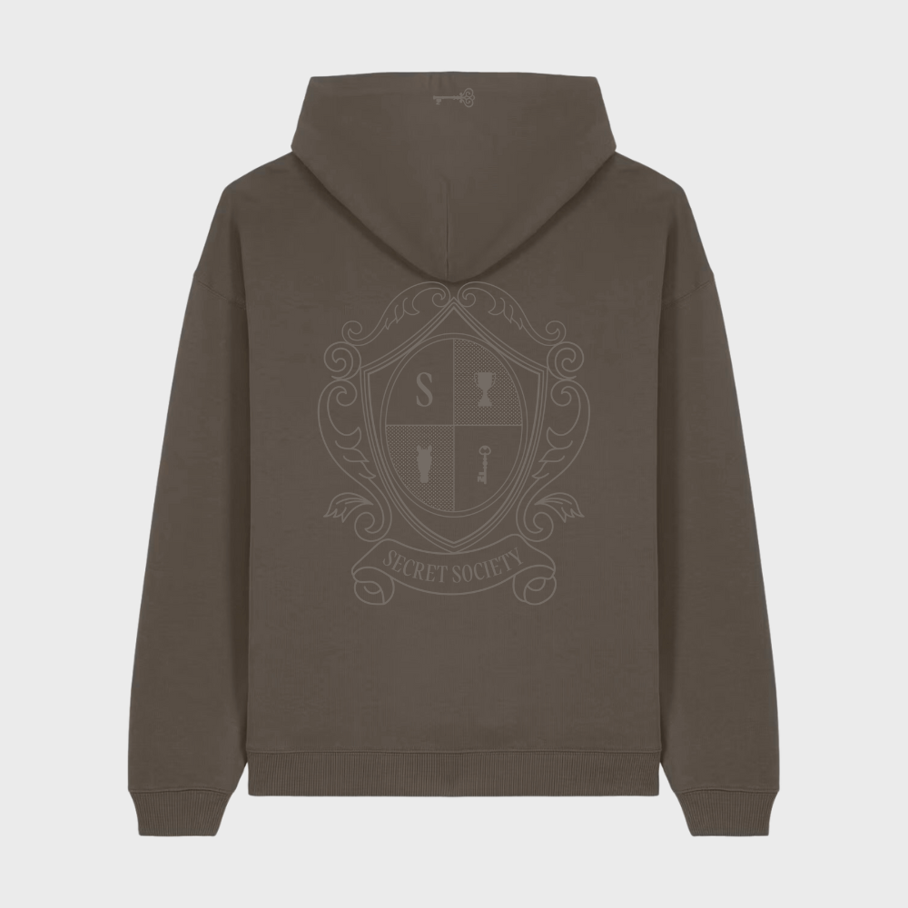 Oversized Hoodie Brown