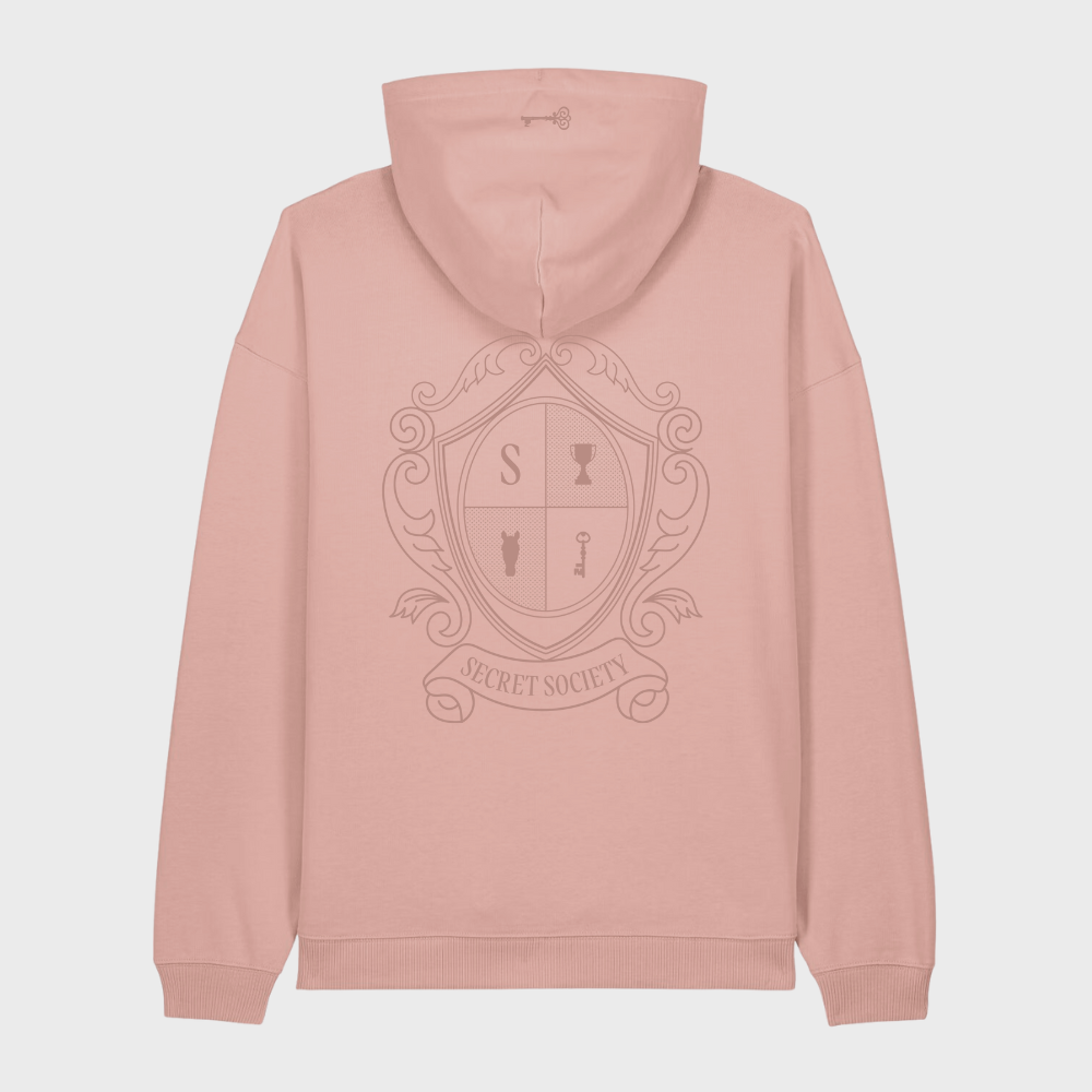 Oversized Hoodie Pale Rose