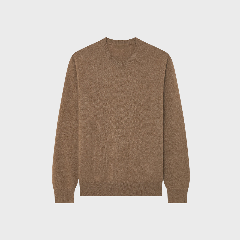 Regular Crewneck Knitted Jumper