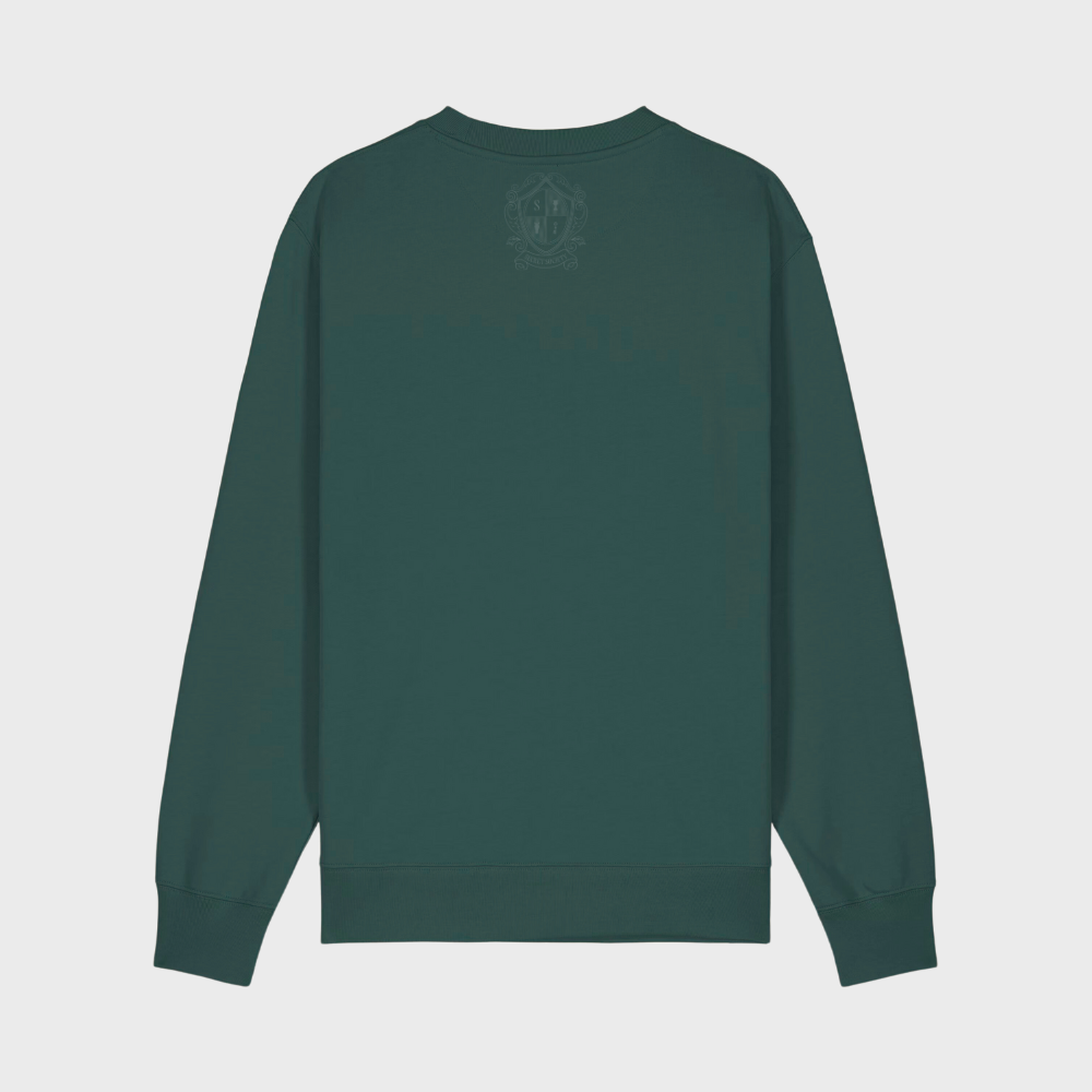 Regular Crewneck Dark Green