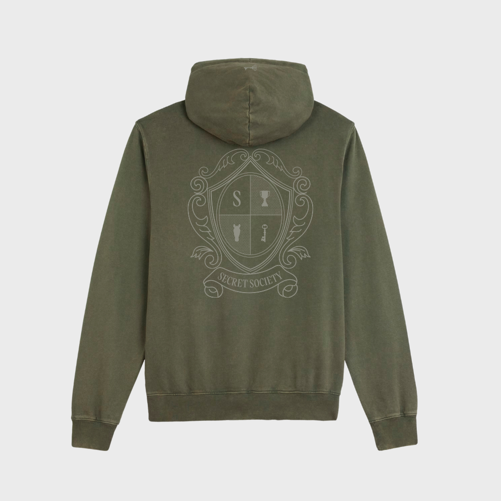 Regular Hoodie Military Green