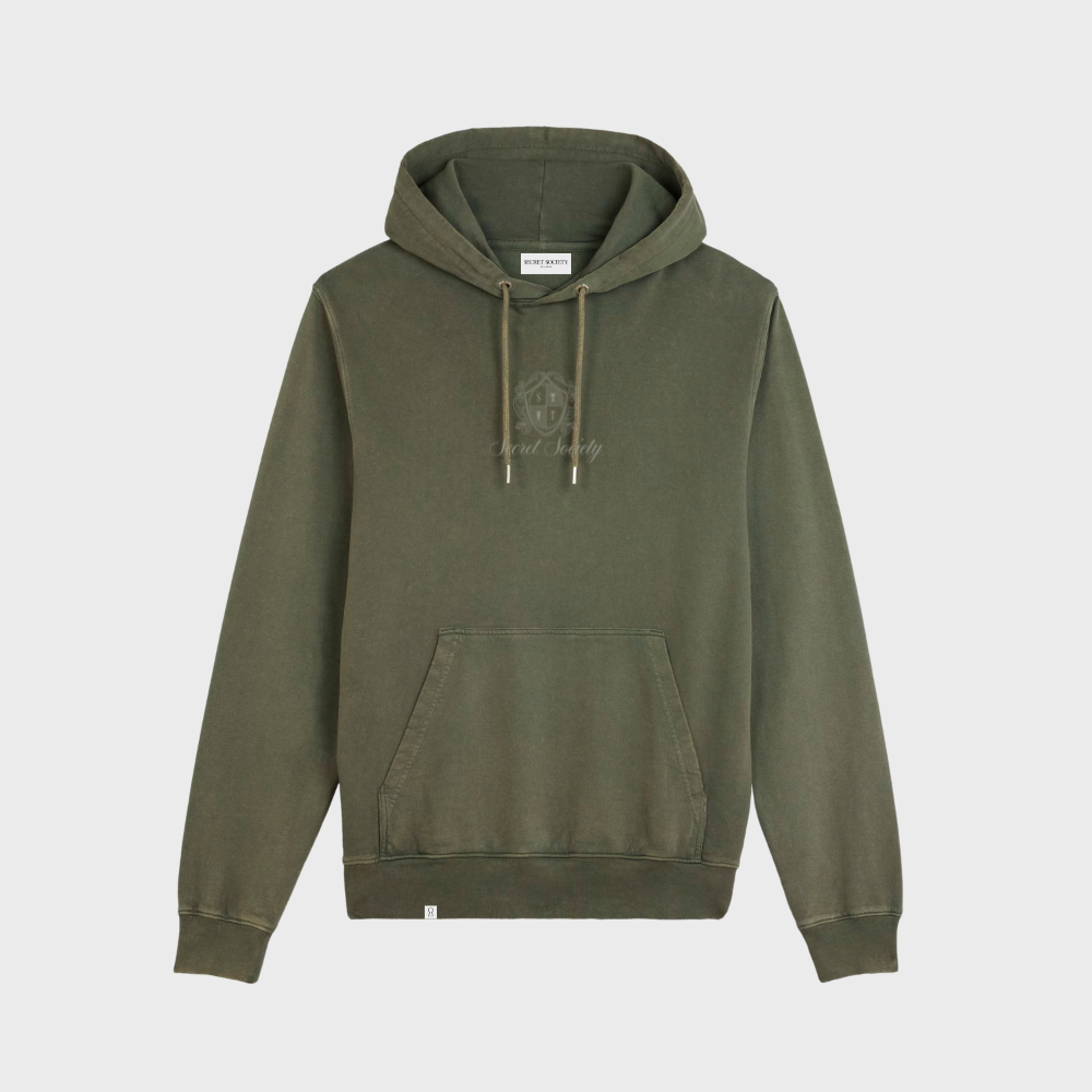 Regular Hoodie Military Green