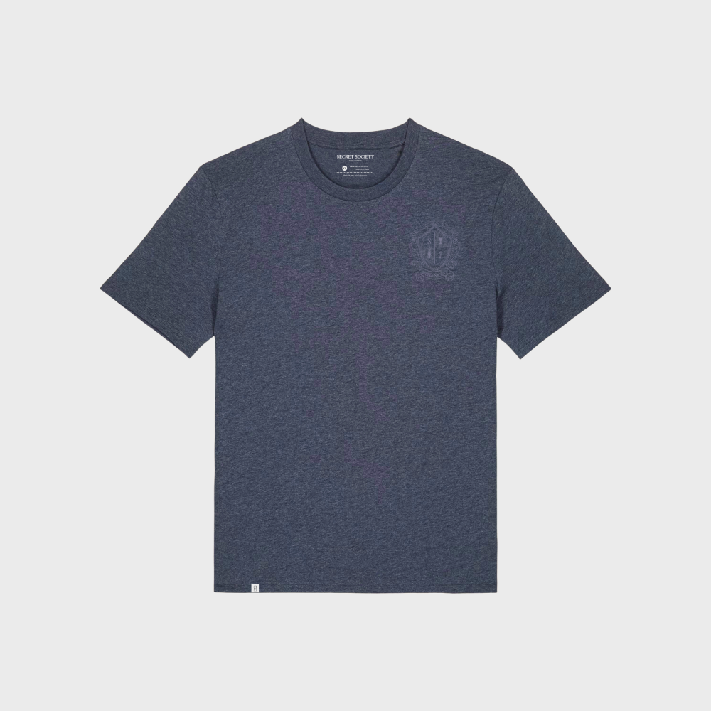 Regular T-shirt Blue-Gray