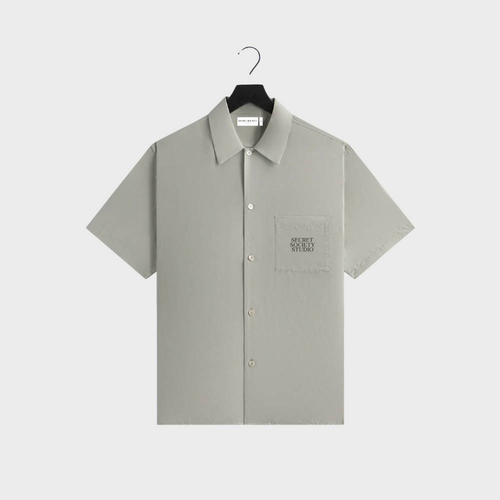Short Sleeve Shirt Light Gray